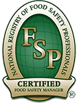 National Registry of Food Safety Professionals logo